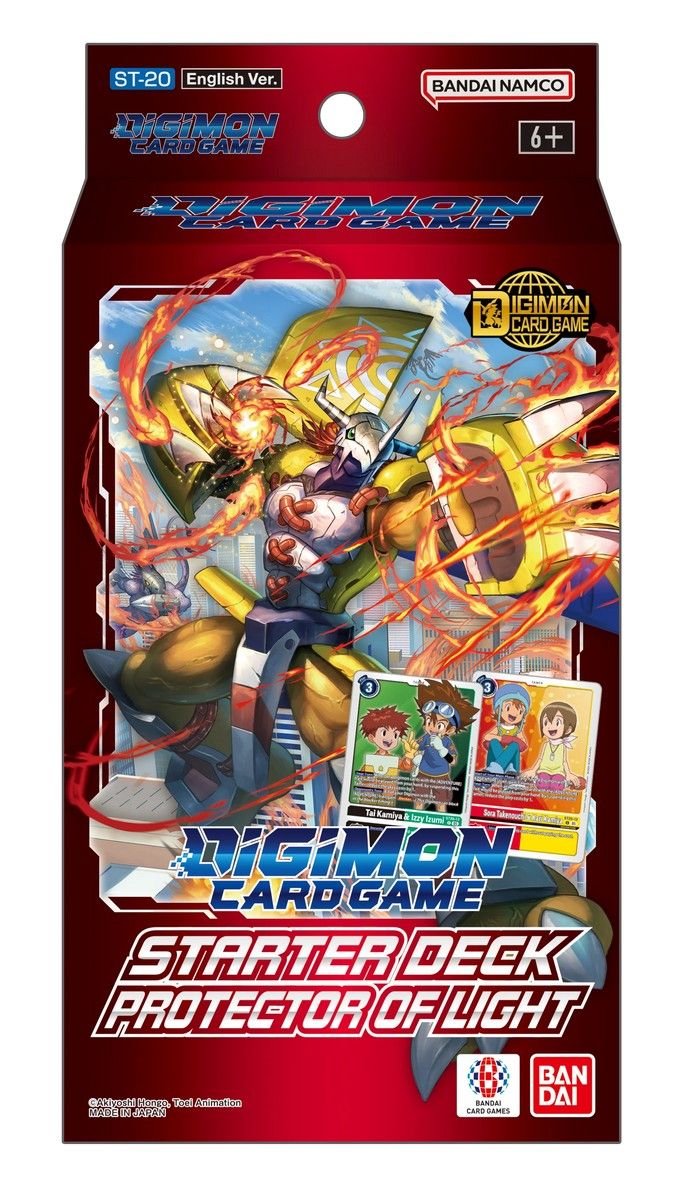 Digimon Card Game: Starter Deck - Protector Of Light (ST-20)