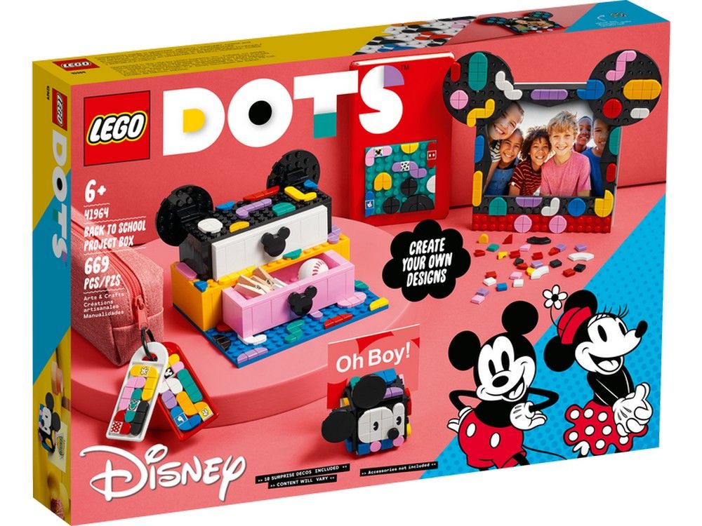 Mickey Mouse & Minnie Mouse Back To School LEGO Disney 41964