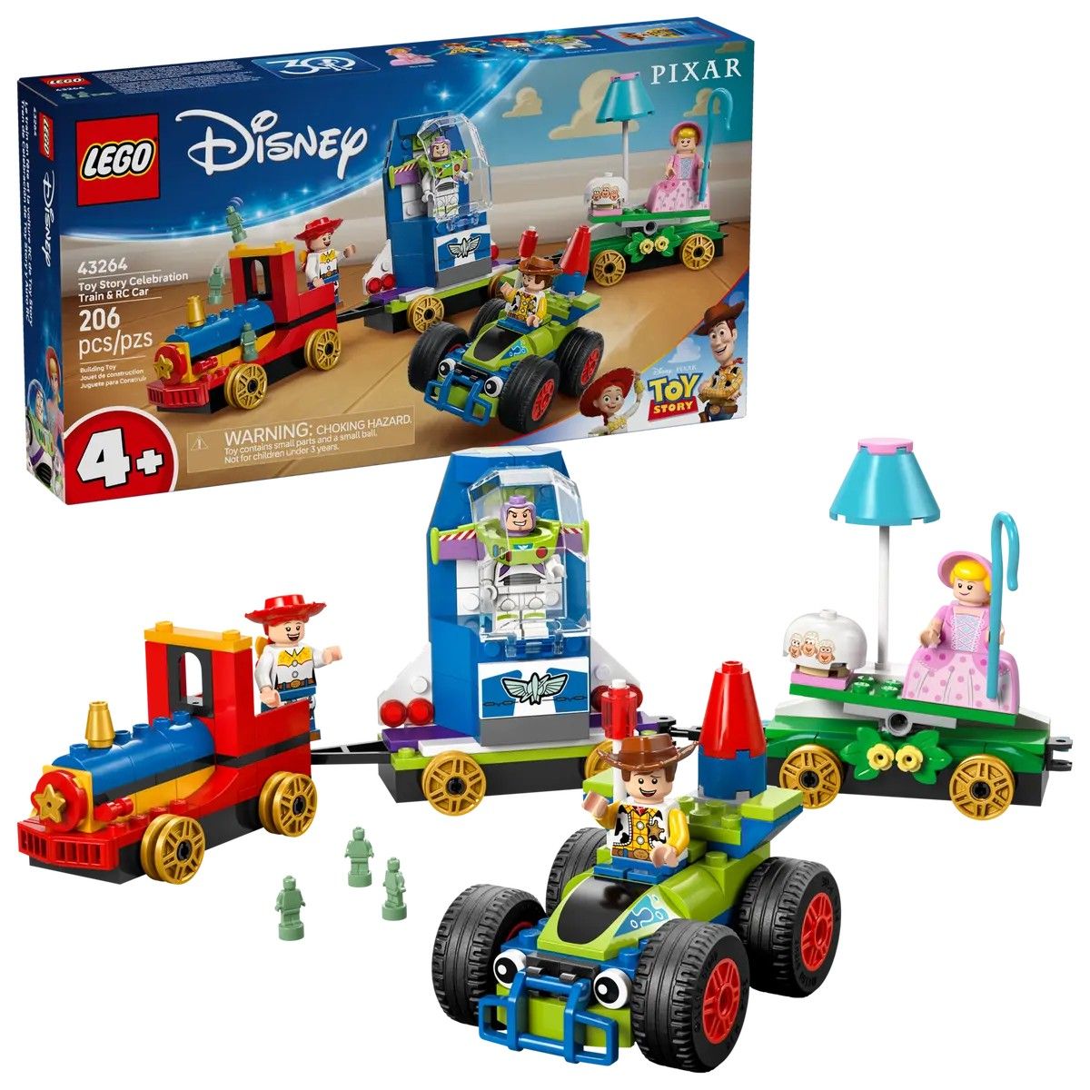 Toy Story Celebration Train & RC Car LEGO Disney 43264