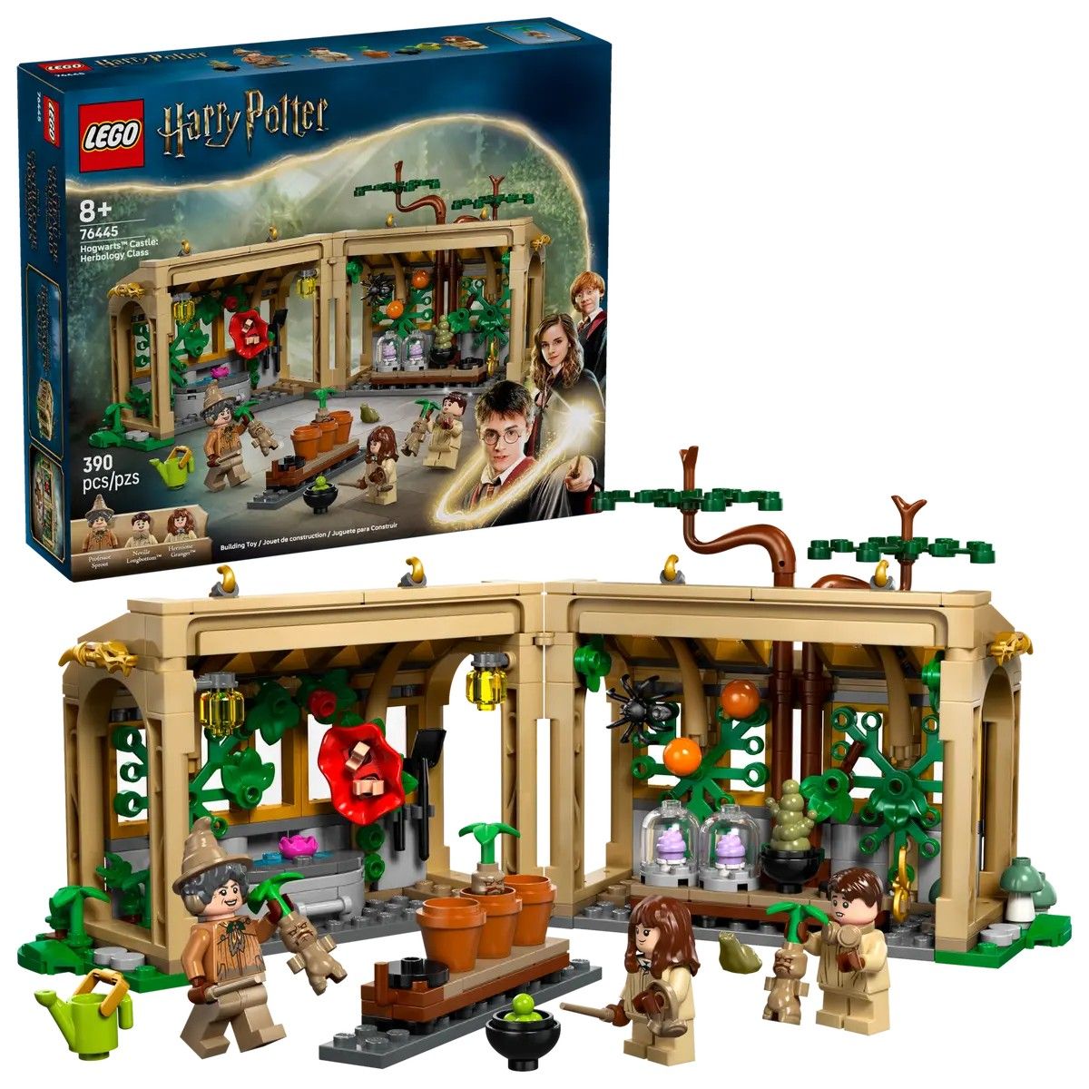 Hogwarts Castle: Herbology Class LEGO Harry Potter 76445