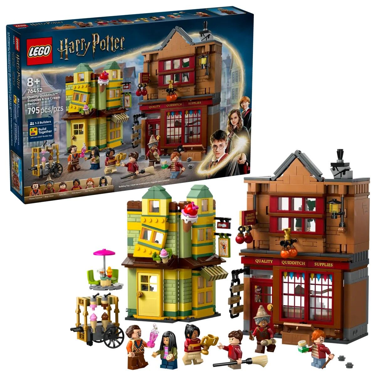 Quality Quidditch Supplies & Ice Cream Parlour LEGO Harry Potter 76452