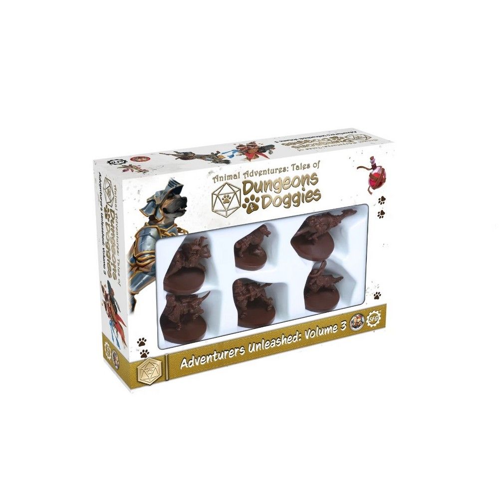 Animal Adventures: Dungeons and Doggies - Miniatures Box 3