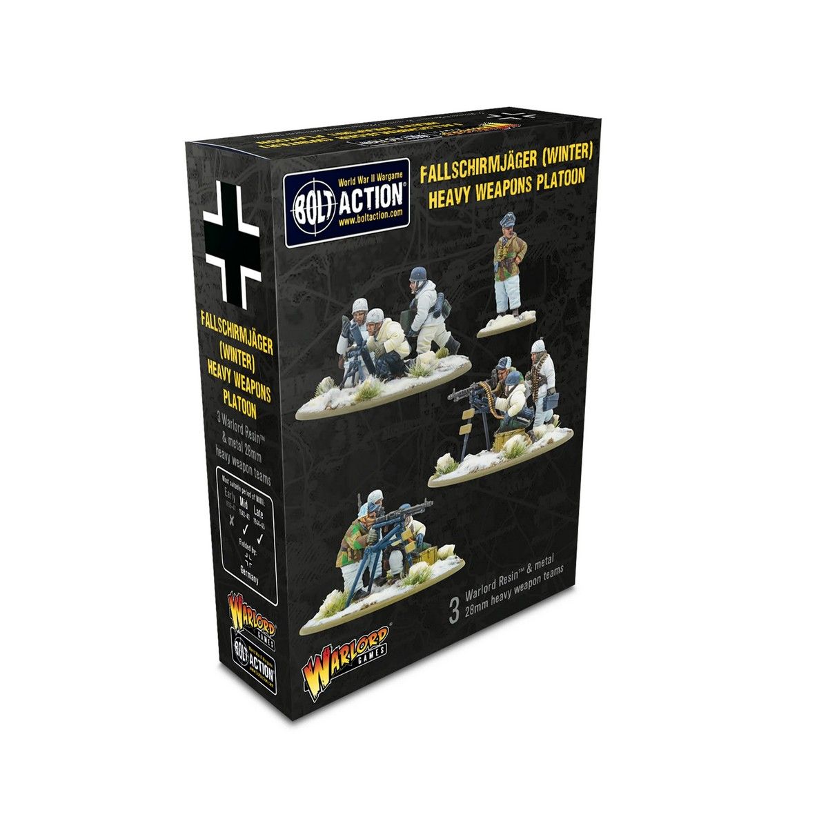 German Winter Fallschirmjager Heavy Weapon Platoon